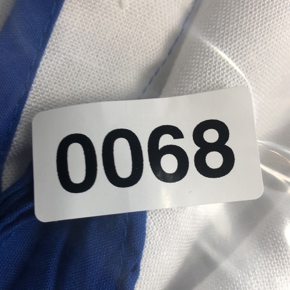 Vintage 6 girls sailor dress white blue collar sleeveless 0068 - Picture 10 of 10